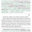 Texte auf Italienisch und Deutsch. Erzählt von Tommaso und Tartufo. Schlüsselwörter: "pioggia", "terrore", "corsa".