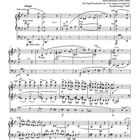 Ouvertüre g-Moll, WAB 98, Anton Bruckner, für Orgel bearbeitet von Rudolf Innig. Musiknoten auf Notenblättern.