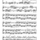 Notenblatt mit Musikstück-Anweisungen wie "a tempo rubato" und "con precisione".  Viele geschwungene und dichte Notenlinien.