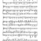 Musikalische Notation, Text: "Sonst ist lichte- und farb-los alles um mich her, nach der Schwe-stern Spie-le nicht be-gehr ich mehr".