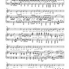 Notenblätter mit folgendem Text: "Ach, den Blick kannst du nicht sehen, der..." Enthält Notenlinien und musikalische Symbole.