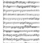 Oben steht "Violine I" und "3". Darunter sind Notenzeilen mit verschiedenen Noten und musikalischen Zeichen.