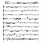 "Ein musikalischer Spaß", Horn in F, Allegro, KV 522, vollendet am 14. Juni 1787 in Wien. Notenblatt mit musikalischer Notation.