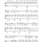Seite 2 einer Notenseite mit Textzeilen über den Dichter und das Lauschen eines Rufes aus dem Dorf. Enthält musikalische Noten.