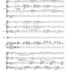 Notenseite für Orchester mit Instrumenten wie Flöte, Oboe, Klarinette, Fagott, Hörner, Glocken und Streicher. Seite 11.
