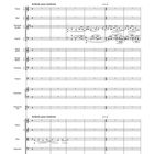 Notenblatt mit der Überschrift "II". Textzeilen: Andante poco moderato. Instrumente: Flöte, Oboe, Klarinette, Fagott.