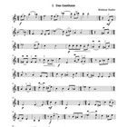 "Vom menschlichen Dasein" - Musikstück für Singstimme, Violine, Violoncello und Klavier. Titel: "Das Gasthaus" von Widmar Hader.