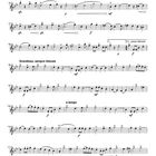 Musiknoten mit Anweisungen: "poco ritenuto", "Grandioso, sempre ritenuto", "a tempo". Text: "SCHLOSS TIROL - B-Flugelhorn 1".