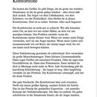 Kapitel 3: Schritt für Schritt aus der Komfortzone. Text beschreibt Ängste und Strategien, um die Komfortzone zu erweitern.