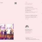 "작은 것들을 위한 시 (Boy With Luv) (Feat. Halsey)" auf rosa Hintergrund, darunter eine Illustration mit 7 Personen.
