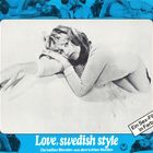 Texte: "Ein Sex-Film in Farbe", "Love, swedish style", "Die heißen Blonden aus dem kühlen Norden". Frau liegt auf dem Boden.