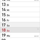 Kalender für Juli 2027, beginnend mit Samstag, 1. bis Montag, 31., mit hervorgehobenen Sonntagen.