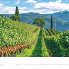 Text: "7 · 2027" und Kalendertage von 1 bis 31. Weite Weinberge unter einem sonnigen Himmel mit Bergen im Hintergrund.
