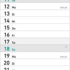 Kalender für Juli 2027, Wochentage aufgelistet, Sonntage in Türkis, Kalenderwochen aufgeführt.