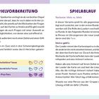 "SPIELIDEE", "SPIELVORBEREITUNG", "SPIELABLAUF". Bunte K-Pop-Bühne, Fragen in Schwierigkeitsgrade, Illustration mit Herz-Symbol.