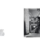 "THE KRAYS AT HOME" von Kelvin Brodie, 8. April 1965. Zwei Männer rauchen in einem Wohnzimmer, einer zündet sich eine Zigarette an.