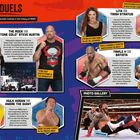 "ICONIC DUELS: The Rock vs 'Stone Cold' Steve Austin, Lita vs Trish Stratus, Triple H vs Batista, Hulk Hogan vs Andre the Giant."