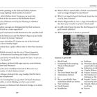QUIZ 89 mit 20 Fragen, darunter Kunst, Autos und Geschichte. Rechts unten ein Foto eines Dichtergrabes in Rom. Antworten auf Seite 193.