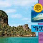 What five things would you bring to a desert island? Why don't islands sink? Wonders of the world.