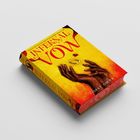 Buchtitel: INFERNAL VOW; Autor: TIGEST GIRMA. Illustrative Darstellung von Händen, einem Ring und einem roten Hintergrund.