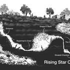 Querschnitt einer Höhle: "Entrance," "Superman's Crawl," "Dragon's Back," "The Chute," "Dinaledi Chamber," "Rising Star Cave".