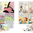 Zwei Comic-Seiten über den Geruchssinn, mit Erklärungen zur Wahrnehmung und Reaktionen auf Gerüche.