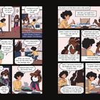 Comic: Gespräche zwischen Frankie und der Mutter über verbranntes Brot, Geschlechtsidentität, und Reisen nach Deutschland.
