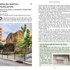 Sedia del Diavolo – Teufelststuhl. Dämonische Relikte nahe Vatikan. Piazza Elio Callisto. Ruine mit Ziegelsteinen und Vegetation.