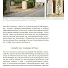 Ein Weingut in Vauvert, Frankreich (1998), gestaltet von Gilles Perraudin mit minimal geschnittenen Kalksteinblöcken.