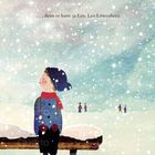 Text: "... , denn er hatte ja Leo. Leo Löwenherz."

Illustration einer Person im Schnee, mit rotem Schal, auf Bank sitzend.
