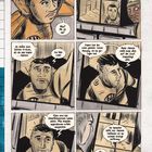 "Mia... Es ist Raji! Komm her!" - Eine illustrative Comic-Seite mit mehreren Panels. Dialog über Verschwundenen.