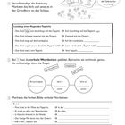 "Fliegender Teppich, Wie landet man einen fliegenden Teppich? Markiere das Verb und setze es in der Grundform an den Schluss."