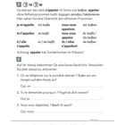 Kapitel C. Korrespondenz, Verb s'appeler: je m'appelle, tu t'appelles, wir/ernennen. Reflexivpronomen erklärt.Übersicht.