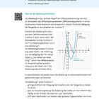 3.2 Ableitungsfunktion und Ableitungsregeln. Differenzialrechnung, Ableitung, Differenzenquotienten, Graph, Tangente.