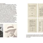 Text im Mittelpunkt: "1899: Die Grundlagen der Geometrie" von David Hilbert. Abbildungen rechts, Foto unten links.