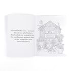 »Dream Harbor war ... beschaulich.« Rechts eine Illustration eines Hauses mit Blumen und einem Schild "Welcome to Dream Harbor".