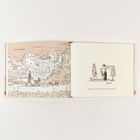 „Erste Gespräche“ und „Meinst du, er hat mich schon ein bisschen lieb?“ Zwei Illustrationen: Stadtlandschaft, plaudernde Frauen.