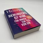 "REMINDERS OF HIM. FÜR IMMER EIN TEIL VON DIR. Ab März 2026 im Kino." Auf hellem Hintergrund, Buchcoverdesign.