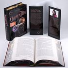 Cover des Buchs "Crown Tide" von Alex Aster, offene Seiten, Werbematerial mit Text über Isla und Infos zur Autorin Alex Aster.