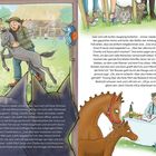 Jack und Lotti beobachten ein Fohlen im Chaos; Notizen, Bewertungen: Note 5,8. Ausdruck der Sorge. "Das ist nicht gut."