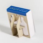 „Das Mondjahr 2027 Abreißkalender“ auf blauem Hintergrund; seitlich Wellpappe-Halterung.