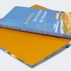 Buch "Eine Geschichte der Sehnsucht" von Ben Shattuck. Der Einband ist blau mit einem Küstenbild.