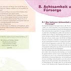 **8. Achtsamkeit und Fürsorge**

* Dokumentieren Sie den "Lebenslauf" der Pflanzen...
* Danken Sie mit den Kindern der Pflanze...
* Verzichten Sie auf den Kauf von Schnittblumen...
* Gießen Sie die Pflanzen mit Regenwasser...
* Sammeln Sie mit den Kindern Samen...

Gedicht von Ingrid Miklitz:
_Gib mir Raum zum Wachsen, Werden._  
_Wurzeln brauchen tiefe Erden._  
_Ist die Schale flach und klein,_  
_Muss ich kämpfen um mein Sein._