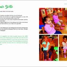 "Eine Minute Stille", Anleitung zur Durchführung mit Sanduhr. Kinder sitzen still in einem Raum, Sanduhr auf dem Tisch.