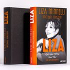 Buchcover: "LIZA" in Orange, darunter "Kids, Wait Till You Hear This! DIE AUTOBIOGRAFIE". Schwarz-weißes Porträt von Frau.