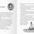 "Singendes Wasser" ist der Titel. Eine Illustration zeigt ein Kind in einem Bullauge und einen Leuchtturm.