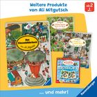 "Weitere Produkte von Ali Mitgutsch ab 2 J." zeigt fröhliche, bunte Kinderbuch-Cover mit Karussell-Illustrationen und Spielen.
