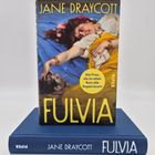 Buchcover mit dem Text: "Jane Draycott, Fulvia, Die Frau, die im alten Rom alle Regeln brach". Darauf eine Frau in antikem Gewand.