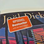 "SPIEGEL Bestseller. Jetzt als Taschenbuch." Es ist ein Buchcover, abgebildet sind stilisierte Bäume und ein Gebäude.