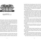 Kapitel 2. Neera. Danach folgt ein Text über Neeras Erlebnisse und Gedanken innerhalb eines Schlosses. Oben Illustrationen.